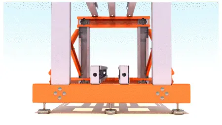 Elevator Machine Chassis  Installation Animation