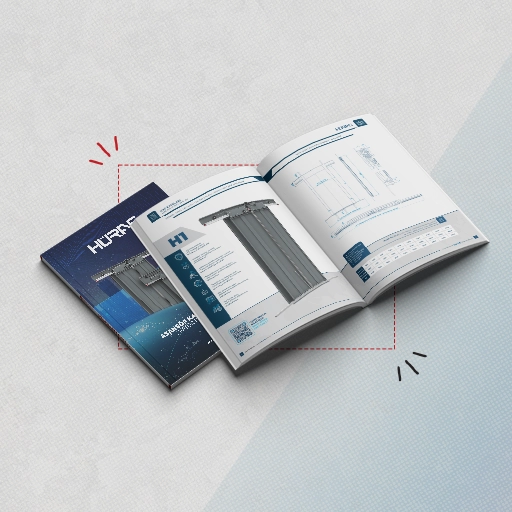 Hüras Elevator Catalog Design