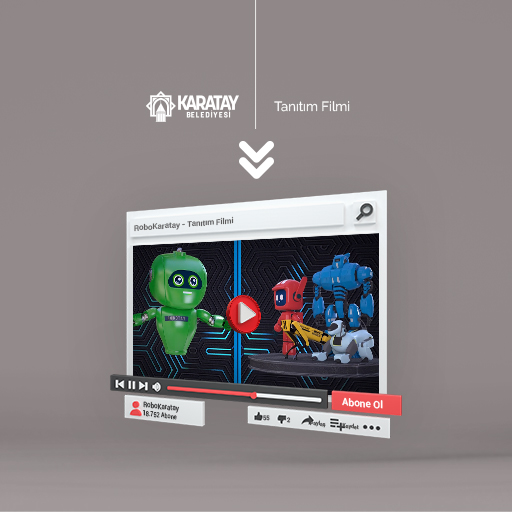 RoboKaratay - 3D model and Animation Commercial Film